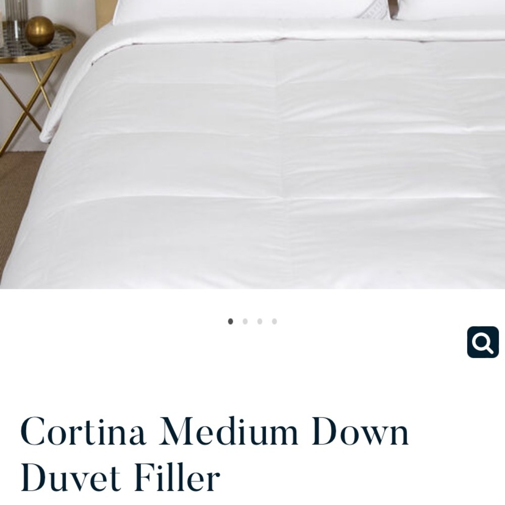 COPY - FRETTE DUVET FILLER FOR QUEEN SIZED BED ( can fit king ) UNUSED
